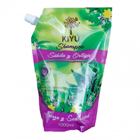 SHAMPOO KIYU  SABILA Y ORTIGA 1000cc