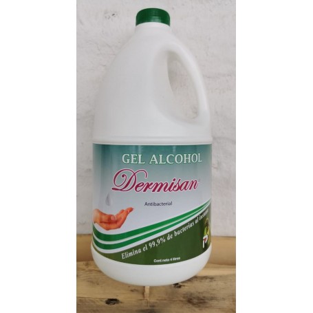 GEL ANTIBACTERIAL DERMISAN 4LT