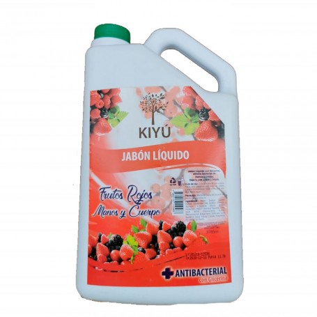 JABÓN LIQUIDO KIYU FRUTOS ROJOS GL