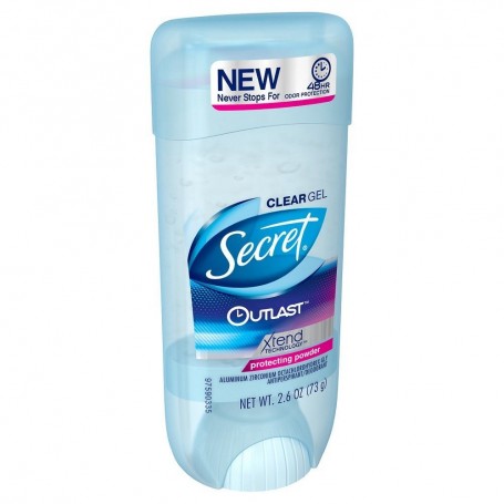 DESODORANTE SECRET GEL XTENDED PROT. POWER 73GR