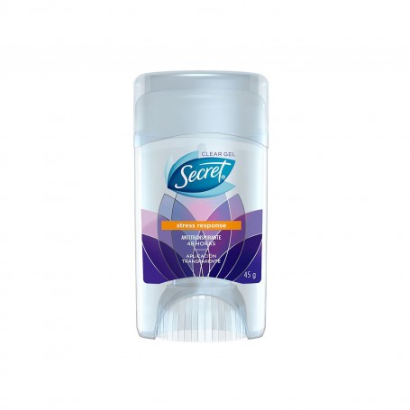 DESODORANTE SECRET CLEAR GEL STRESS RESPONSE 45GR