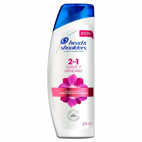 SHAMPOO 2EN1 SUAVE Y MANEJABLE HEAD & SHOULDERS 180ML