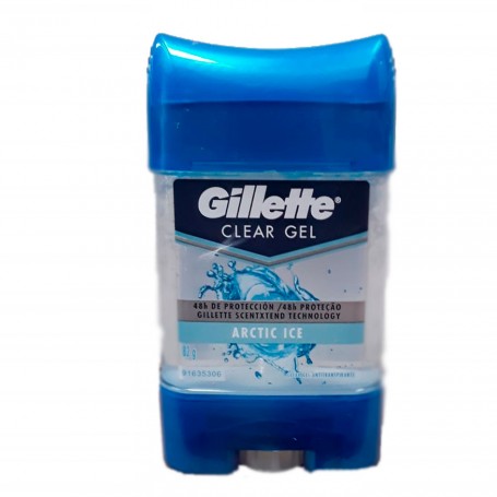 DESODORANTE GILLETTE GEL AP ARTIC ICE 82GR