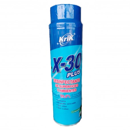 DESINFECTANTE KRIK X-30 PLUS AEROSOL 360ML
