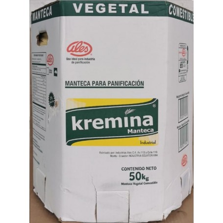 MANTECA VEGETAL KREMINA BLOQUE 50KG