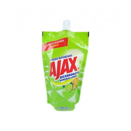 AJAX BICARBONATO NARANJA LIMON 3L - 180ML