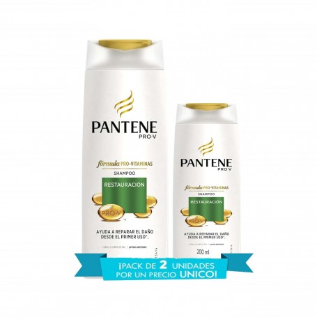 PACK PANTENE SHAMPOO RESTAURACION 700ml + SHAMPOO 200ML