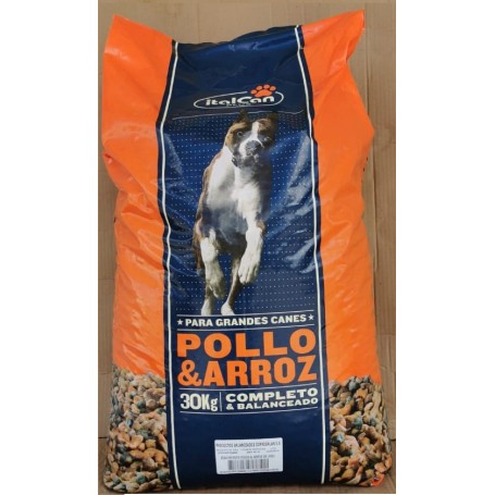ITALCAN POLLO Y ARROZ 30KG