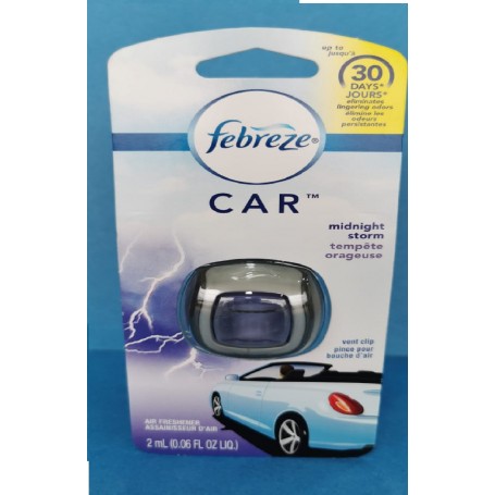 AROMATIZANTE FEBREZE CAR MIDNIGH STORM 2ML