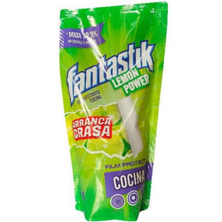 FANTASTIK COCINA DOYPACK 500ML LEMON X 12