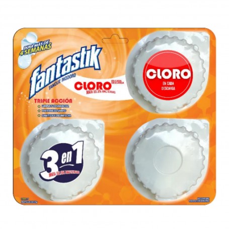 FANTASTIK PASTILLA CLORO 35GR 3UN X12