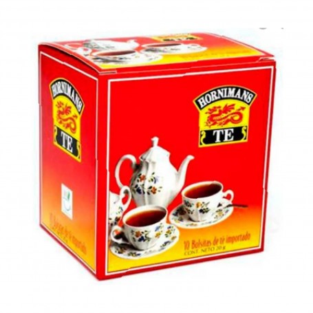 TE  HORNIMANS X 10 FUNDAS