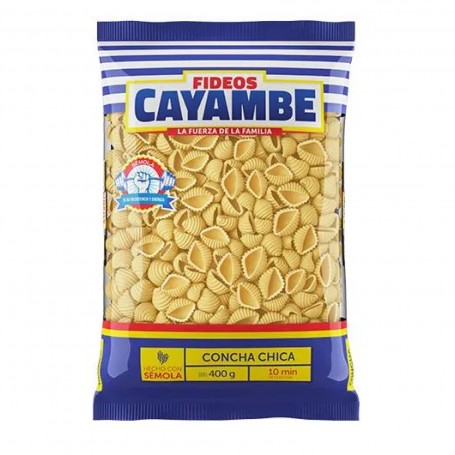 FIDEO CAYAMBE CONCHA CHICA 400gr