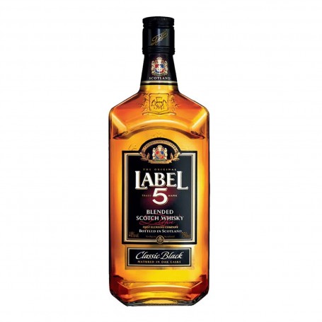 WHISKY LABEL 5 CLASSIC 700ml + Vaso