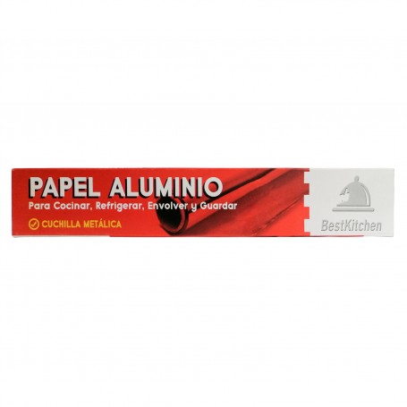 PAPEL ALUMINIO BEST KITCHEN 7,62mt - 22mt