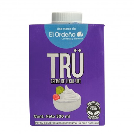 CREMA DE LECHE TRU 1LT - 500ML