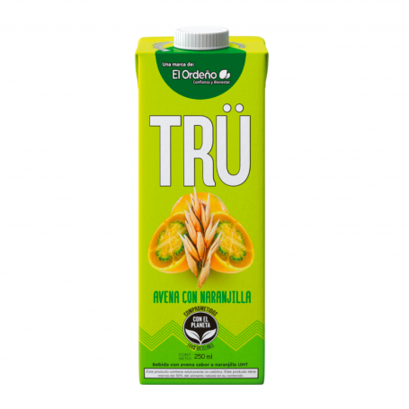 AVENA CON NARANJILLA TRU 250 ML - 1 LT