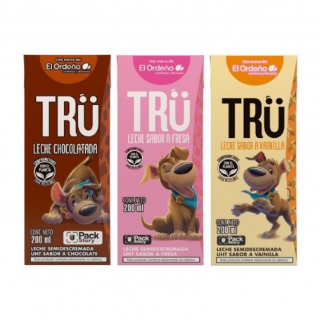 LECHE DE SABORES TRU 200ML
