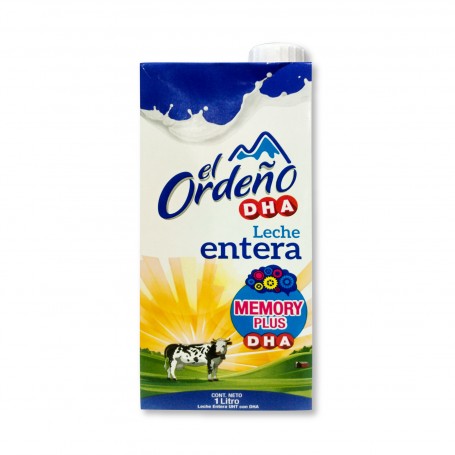 LECHE ORDEÑO ENTERA 1LT
