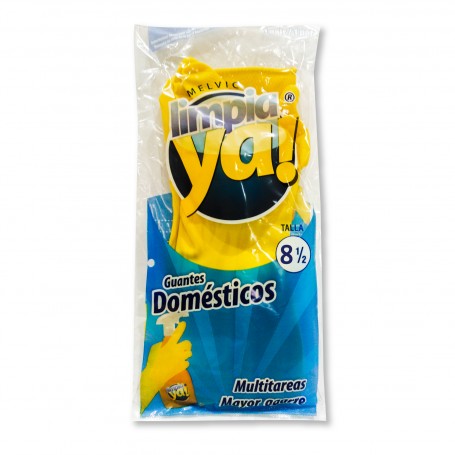 GUANTE LIMPIAYA AMARILLO T 8.5