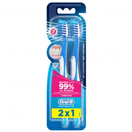 CEP. ORAL B PRO SALUD 7BEN. SUAVE 2UN