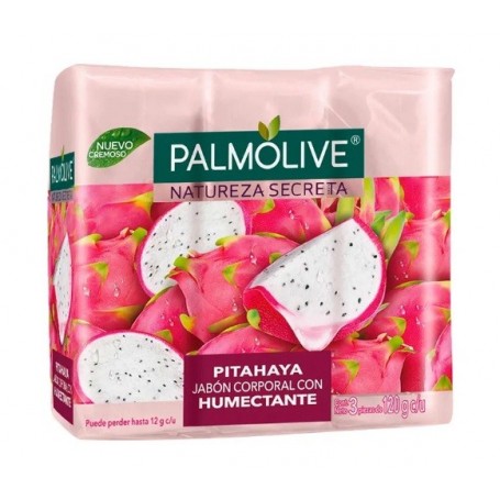 JABÓN PALMOLIVE NAT SECRET & PITAHAYA 3 X 120G