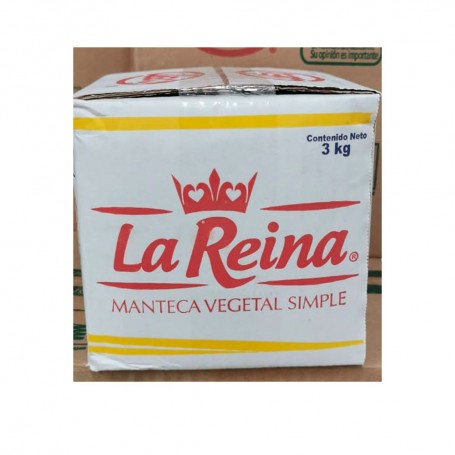 MANTECA REINA BLOQUE 3KG/3FU/Nuevo