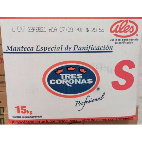 MANTECA PANIFICACIÓN SIERRA 15KG - 27,5KG - 50KG