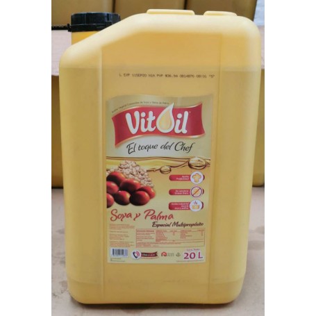 ACEITE VITOIL SOYA PALMA 20LT