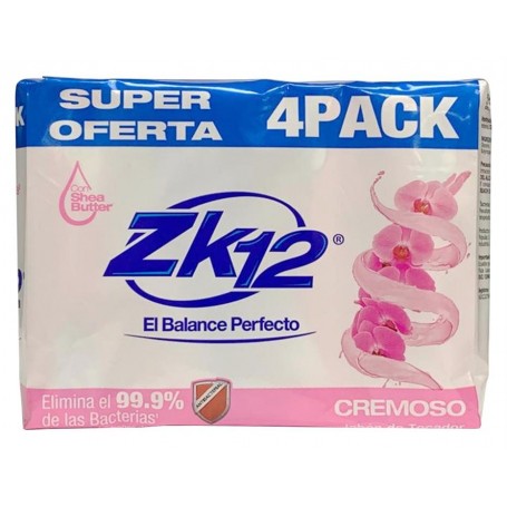 JABON ZK12 CREMOSO 110gr 4PACK