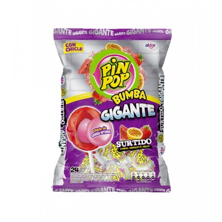 PIP POP BUMBA FRUTALES X 24 UN.