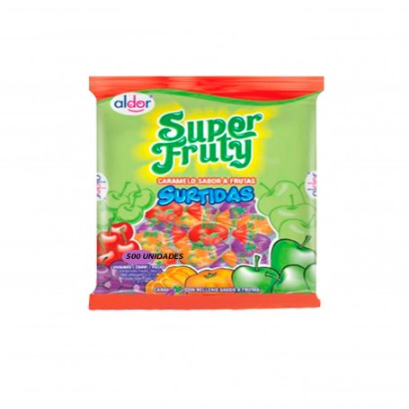 SUPER FRUTY SURTIDO GRANEL X 500 UN.