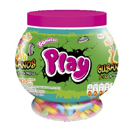 PLAY GUSANOS AZUCARADOS  X 200 UN