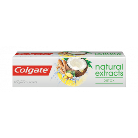 CREMA DENTAL COLGATE NATURAL EXTRACTS DETOX 90ml