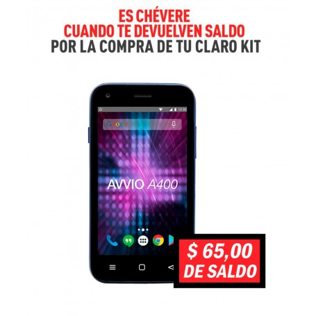 TÉLEFONO CELULAR AMIGO KIT AVVIO A400